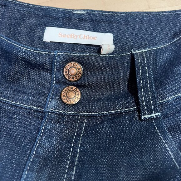 See by Chloé denim skirt - Picture 7 of 8